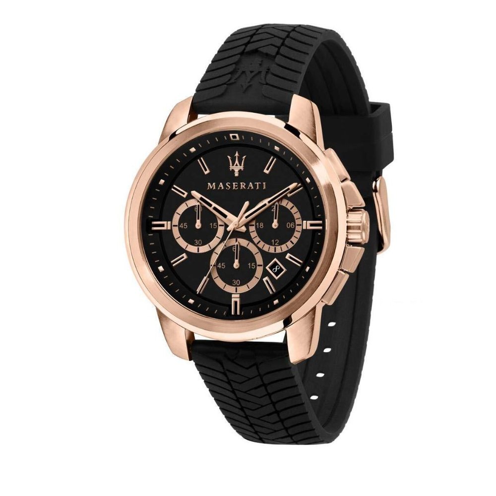 Maserati Rose Gold 44mm Mens Watch
